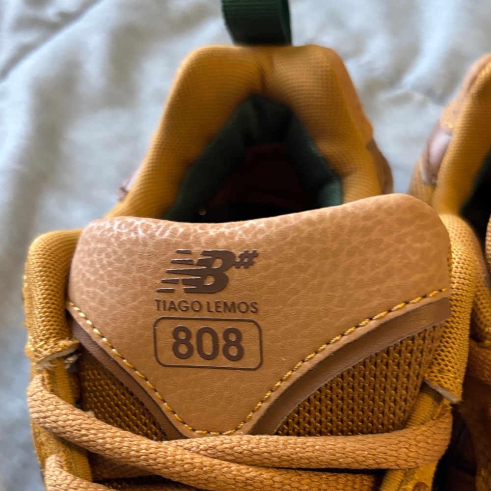 New Balance women’s Tan Sneakers - Picture 2 of 3